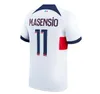 2023 2024 Fußballtrikots Maillot de Foot MBAPPE LEE KANG IN RAMOS Fußballtrikot 23 24 ASENSIO hommes enfants Kinder KIT Vierter UGARTE Hernandez DEMBELE KOLO MUANI PsGS