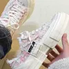 Xvessels/Vesselschoenen VanNess Wu's dezelfde kleine geur roze en witte geruite kleur veranderende buitenzool is aantrekkelijk