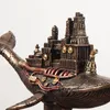 Декоративные предметы фигурки северной смола Retro American Steam Punk Whale Boat Steampunk Interior Home Offic