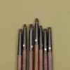 Narzędzia do makijażu profesjonalne ręcznie robione szczotki 1PC myte konne włosy ołówek ołówek do powiek mieszanie pędzla orzechowego rączka makijażu 230816