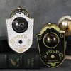 Andere evenementenfeestje Lichinous Eyes Deurbel Haunted Decorations Eyball Doorbell Horror rekwisieten Creepy Eyes Doorbell met geluidslichten voor Halloween 230816