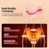 기타 마사지 품목 전기 전기 완화 기간 통증 난방 따뜻한 벨트 가열 자궁 진동 마사지 딸기 월경 통증 완화 230815