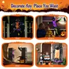Other Event Party Supplies Tree Crashing Witch With Light Halloween Hanging Decor Outdoor Porch Courtyard Lawn Terrace Flying Witch Halloween Decor Prop 230816