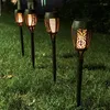 Decorações de jardim Tocha solar Luzes de chama Decoração Luz ao ar livre guirlanda liderada para a festa de casamento da cerca do gramado