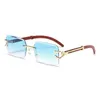 10A модные роскошные дизайнерские мужские очки, солнцезащитные очки для женщин, мужчин, дам, дизайнеры из рога буйвола, многоцветные, прямоугольные