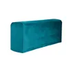 Stol täcker 2st SOFA ARMREST COVER Stretch Elastic Protector SlipCovers Supplies (Blue)
