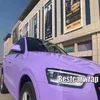 Lavender Gloss Vinyl Wrap для автомобильной обертывания с наклейками с воздушным пузырьком с наклейками с низким уровнем клей 3 м качество 1 52x20M 300y