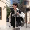 Mens Jackets University Varsity Solid Color Casual Koreaanse kleding Heren Piloot Bomber Hit Hop Baseball Causel Loose Parren Baseball Jacket 230815