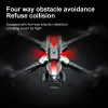 K10 Max Drone Mini 8K HD Esc Professional Aerial Three Cameras Four-way Obstacle Avoidance Optical Flow Positioning Foldable Quadcopter FPV Drone RC Quadcopter UAV