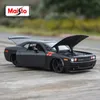 Diecast Model Maisto 1 24 2008 Dodge Challenger Sports Car Static Die State Muccles Townible Toys 230815