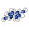 Brooches Zircon For Women Exquisite Romantic Wedding Bride Jewelry Brooch Pin Valentine's Day Gift Dress Coat Accessory HQ2067