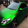 Satin Chrom Green Vinyl Car Wraping Film mit Luftfreisetzungsmatt Chrom Green Wrap Foil Vehikel Styling Haut 1 52 x 20 m Roll S259E