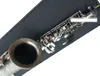 Bästa kvalitet Frankrike 802 Black Matte Musical Instrument Saxophone E Flat Alto Saxophone Black Sax Mouthpieces Case