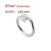 Дизайнер ногтей кольцо кольцо кольцо кольца кольцо обручальное обручальное кольцо кольца Дизайнер Золотые Кольца Кольца для женщин Титановый подарочный череп не исчезает бесплатная доставка