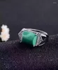 Klusterringar turkos ring 925 sterling silver grossist fina smycken man 10 12mm