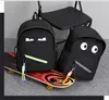 Черная сумка небольшая рюкзак дизайнер монстров Большой способность школьная сумка