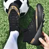 Athletic Outdoor Long Spikes Quality Soccer Shoes Adult Kids TF/FG High Ankle Football Boots Cleats Training Sport Footwear Trend Men Sneakers 230816