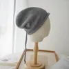 Berretti giapponese per tutta la partita a maglia per maglieria da maglia da maglieria Donne Cashmere Mix Skullies Bonnet Maschio Autunno Inverno Assistenze Bernelli caldi Cappello