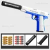 Arma de brinquedo para crianças Shell Ejection Soft Bullet Gun T230816