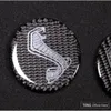 Mustang Carbon Fiber Cup Hoder Decor Car Stickers Coaster Storage Mat Styling 2015-20192947 용 자동차 액세서리 인테리어