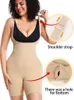 Shaper de barriga de cintura Shapewear para mulheres controle de barriga de barra aberta coxa magria emagrecer sem costura corpora ful