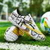 Scarpe vestiti Zhenzu Stivali da calcio per bambini uomini uomini ragazzi scarpe da calcio tacchette di allenamento sneaker sportive 35-45 230815