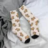 Men's Socks Capybara Pattern Swimming Men Women Windproof Novelty Spring Summer Autumn Winter Stockings Gift