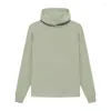 Heren Hoodies 2023 Ontspannen Hoodie High Street Katoen Flocking Print Quality 1: 1 Coral en damesfleece Hooded Sweater