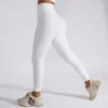 Leggings femminile pantaloni di fitness a coste a coste per abbigliamento sportivo da donna palestra spingi