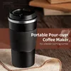 Tazze 380ml510ml tazza thermos in acciaio inossidabile in acciaio inossidabile con mantenimento non slip mantenete in vetro a freddo palla da viaggio per viaggi isolati 230815 230815