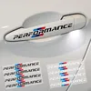4PCS SET Car Styling Car Door Handle Car Stickers Performance Decoration Universal For BMW f30 f34 f10 e46 e39 e60 e90 e70 e71 x1 2866