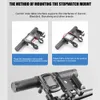 Scaffali per camion per auto 5in1 USB di ricarica USB Power Bike Handoplet Support Bracket 230815