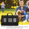 Katzenträger Trägerhund Umhängetasche mit atmungsaktivem Mesh Haustier Travel Accessoires zum Ausgehen des Einkaufens