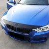 Auto Car AccessoriesカーボンファイバーパターンエンジントップPVCステッカープロテクターカバーBMW 3シリーズF30 2011-20193142のDIY装飾