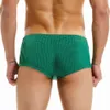 Underbyxor seobean boxare mens underkläder boxare shorts trosor hem lounge rutt andas andas sömn bottnar 230815