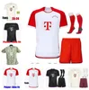 Lewandowski Bayern Munich Soccer Jerseys 22 23 24 Gravenberch Sane Mazraoui Muller Davies Kimmich Football Top Shirts Men Kids Kit Coman 2023 Fans uniformes Joueurs