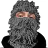 Beanieskull Caps Spooky gebreide beanie hoed Halloween rommelige spoelen Ghost Balaclava kostuum feestcosplay hoeden 230816