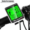 Bike Computers Bicycle Computer Wireless MTB Odometer 21 Inch Large Screen LED Digital Cycling Speedometer MPH Stopwatch 230815