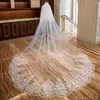 Bridal Veils Arrival Two Layers Cathedral Wedding Veil Long Boda Voile Mariee Welon Accessories Katedralny