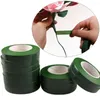 Dekorativa blommor blommor Roll Tape Corsages Button Hole Artificial Flower Stamen Wrap Florist Green Stretchy