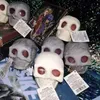 Descompressão Toy Squeeze Skull Toys Simulação Sishy Dolls complicados e divertidos e engraçados Sentro de alívio do brinquedo de Halloween Presente para amigos 230816