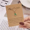 Hangende kettingen trendy kerstserie stijlen bomen schoenen Santa Claus klassieke cadeaubon goudketen ketting sieraden geschenken drop de dh9lf