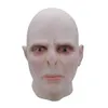 Feest maskeert de Dark Lord Voldemort Mask Helmet Cosplay Masque Boss Latex vreselijke enge maskers terrorizer Halloween Mask Costume Prop 230816