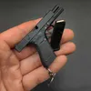 2023 Novo G34 TTI Taran Tactical Alloy G17 Mini Pistol Keychain Toy 1 3 escala Ejeção de casca livre Mini Fidget Toy Toy T230816