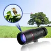 Mini télescope monoculaire de poche, zoom, optique pratique, pour camping en plein air, randonnée, voyage, chasse, fusil compact avec poignée