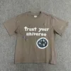 Magliette da uomo estate rotte pianeta oversize tees y2kharajuku lettera stampa cranio camicia grafica per uomo coppia di tendenza stradale