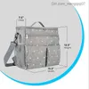 Diaper Bags Baby diaper backpack multifunctional small sleeping bag used for mummy gray pregnant woman stroller Z230816