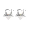 Stud Earrings Sweet Cool Y2k Needle Pentagram 2023 Trendy Design Simple Star For Women Girls Jewelry Wholesale