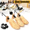 Shoe Parts Accessories Shoe Stretcher Wooden Shoes Tree Shaper Rack Pine Wood Shoe Adjustable Pumps Boots Expander Trees Size SML For Women Man 230816