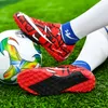 Scarpe vestiti Zhenzu Stivali da calcio per bambini uomini uomini ragazzi scarpe da calcio tacchette di allenamento sneaker sportive 35-45 230815